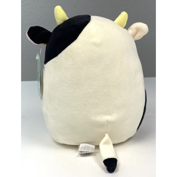 2018 KELLYTOY Squishmallow 10" B&W Plush Stuffed Animal COW 760057 NWT NEW - Picture 3 of 8